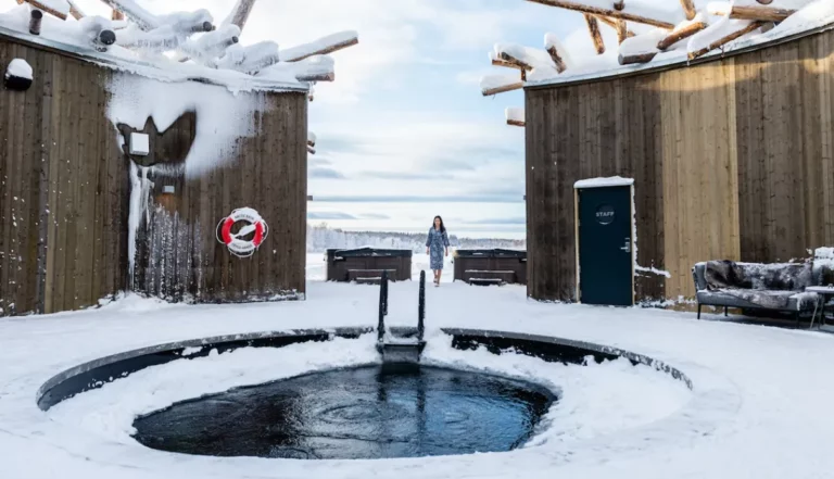 Pools for Winter Sports Fans Ice Plunge and Sauna Combos